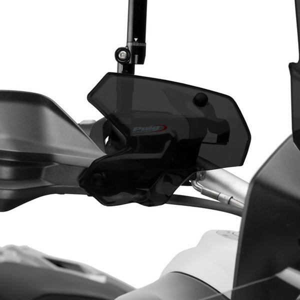 Puig 9397F Handlebar Wind Deflectors — Dark Smoke