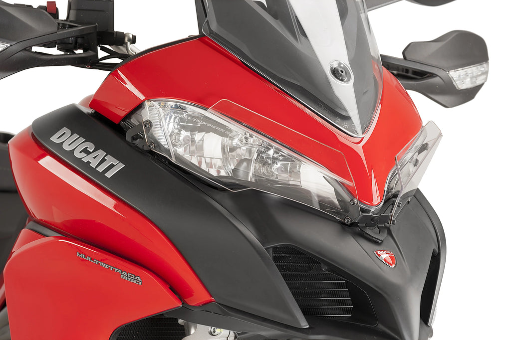 Puig 9401W Headlight Protector Clear for Ducati Multistrada 1260 S