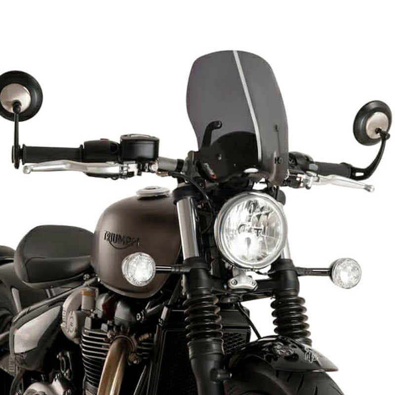 Puig Touring Naked New Generation Windscreen Triumph Bobber 2017-2023 — 9437 — 9437F