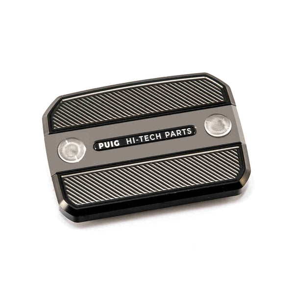 Puig 9499 Brake Fluid Reservoir Cap for Ducati – Silver top piece