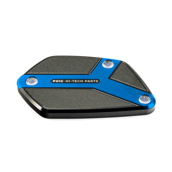 Puig 9531A Clutch Fluid Reservoir Cap — Blue
