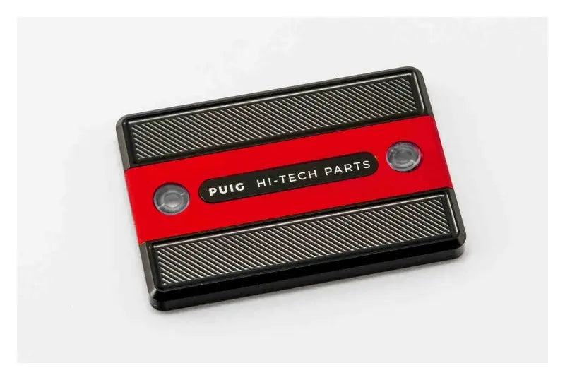 Puig 9540R clutch reservoir cap — red