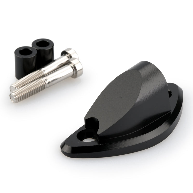 Puig 9572N Fairing Mirror Adapter — Black