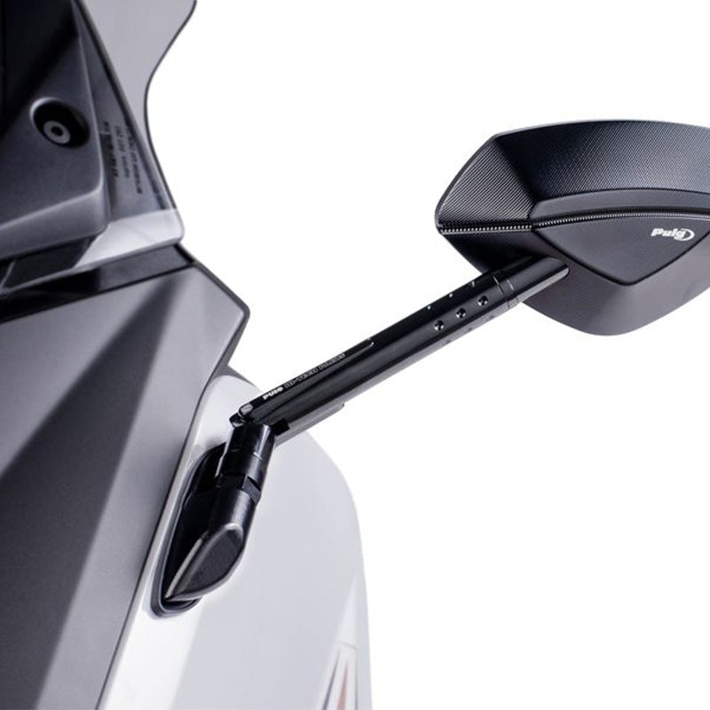 Puig 9573N Fairing Mirror Adapter — Black