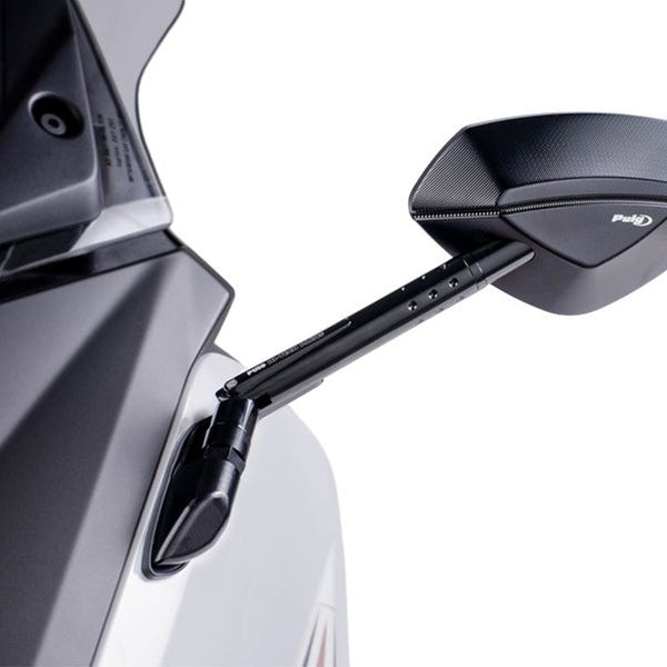 Puig 9573N Fairing Mirror Adapter — Black