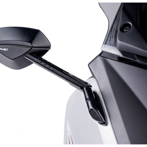 Puig 9574N Fairing Mirror Adapter — Black