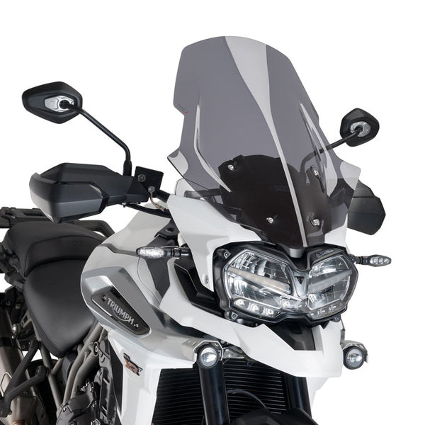 Puig Touring Windscreen for TRIUMPH TIGER EXPLORER XR – 9613 — 9613F