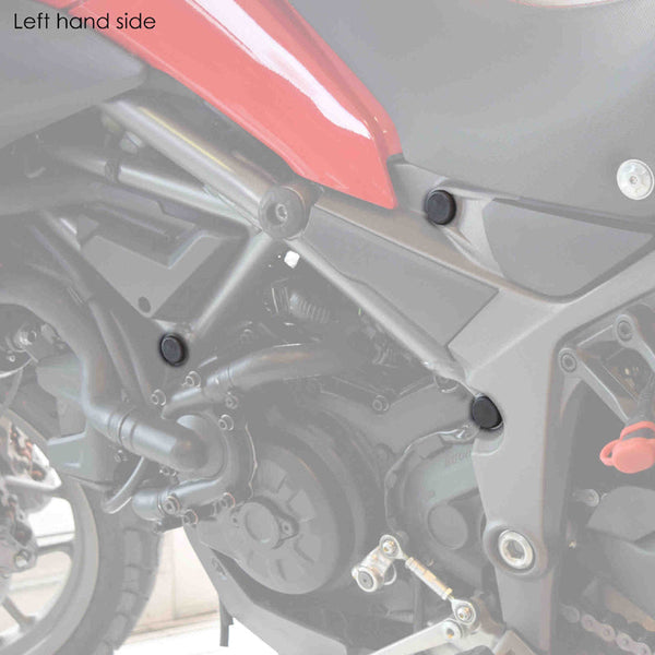 Puig 9636 Chassis Plugs for Ducati Multistrada 1200