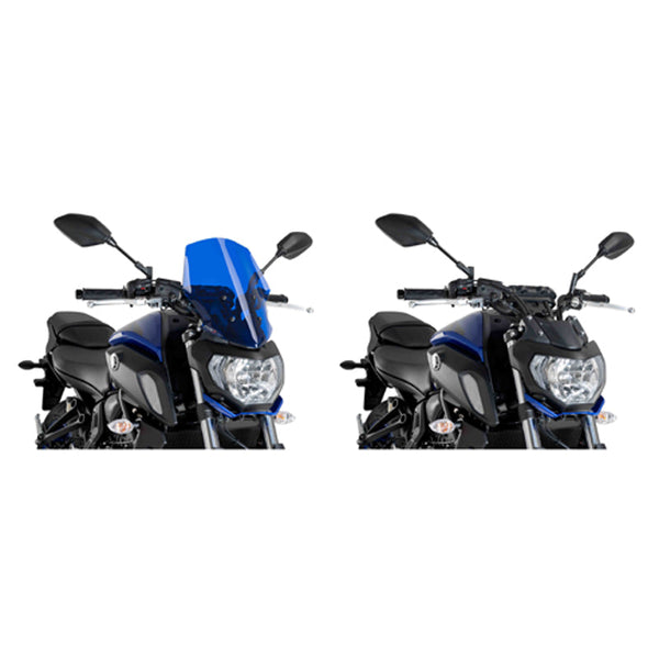 Puig 9667A New Generation Touring Windscreen for Yamaha MT-07