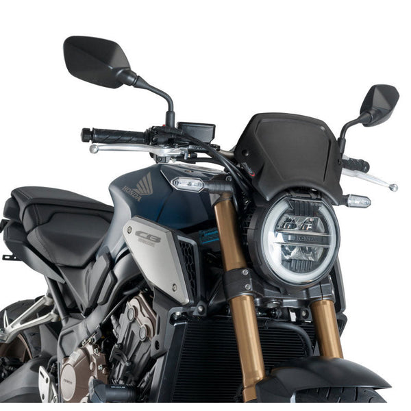 Puig Aluminum Front Plate for HONDA CB1000R NEO SPORTS CAFE – 9803 — 9803N