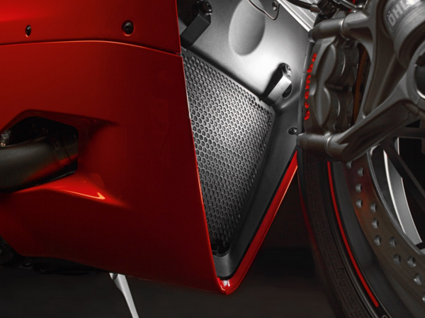SCRAMBLER DUCATI Aluminium protection grid for water radiator