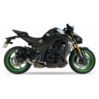 IXIL RC3B BLACK SLIP ON EXHAUST KAWASAKI Z 1100 / Z 1100 SE / GK7228BR