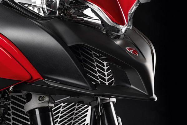 SCRAMBLER DUCATI MULTISTRADA V2 Aluminium protection grid for oil cooler
