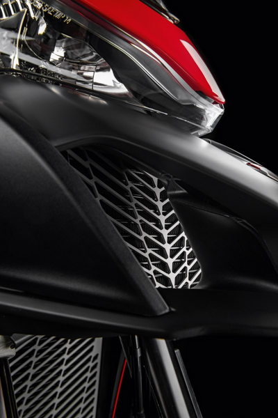 SCRAMBLER DUCATI MULTISTRADA V2 Aluminium protection grid for oil cooler
