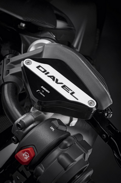 SCRAMBLER DUCATI DIAVEL V4 Covers for brake and clutch fluid reservoirs