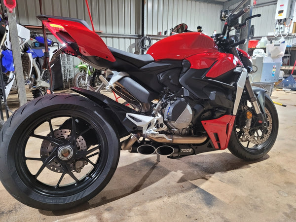 TOCE Double Down Slip-On - Ducati Panigale Streetfighter V2 (20-25)