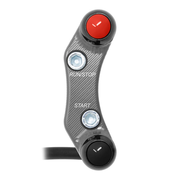 Right Street Handlebar Switch for Aprilia Tuono V4/R/RR/RF (Misaligned holes) (Titanium) – JP PLDB 009 T