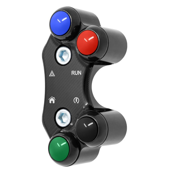Right Street Handlebar Switch for Triumph Street Triple 765 RS/MOTO2 (Aligned holes) – JP PLD 039