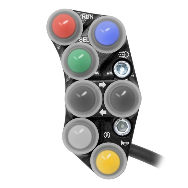 Right Enduro Handlebar Switch for Yamaha XTZ690 Tenerè 700 (Aligned holes) – JP PLDE 002