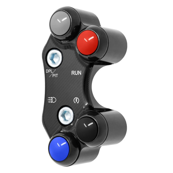 Right Street Handlebar Switch for Ducati Panigale V4 (Misaligned holes) – JP PLDB 056