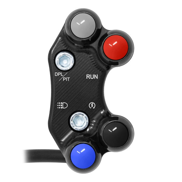Right Street Handlebar Switch for Ducati Panigale V4 (Misaligned holes) – JP PLDB 056