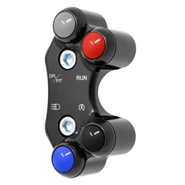 Right Street Handlebar Switch for Ducati Panigale V4 (Aligned holes) – JP PLD 056