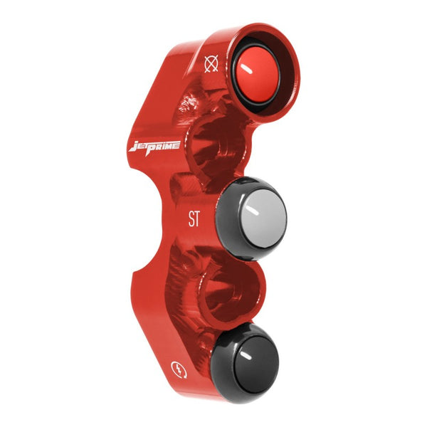 Right Street Handlebar Switch for Kawasaki Ninja ZX-10R (Universal holes) (Red) – JP PD KA004 R