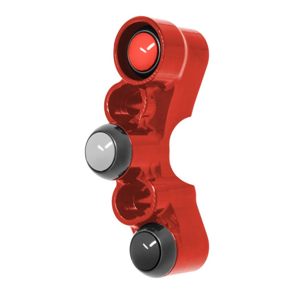 Right Street Handlebar Switch for Kawasaki Ninja ZX-10R (Universal holes) (Red) – JP PD KA004 R