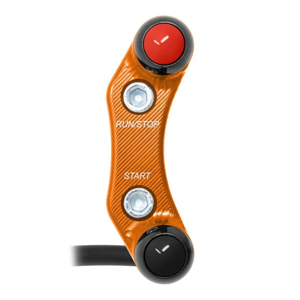 Right Street Handlebar Switch for KTM 990 Duke (Aligned holes) (Orange) – JP PLD 048 O
