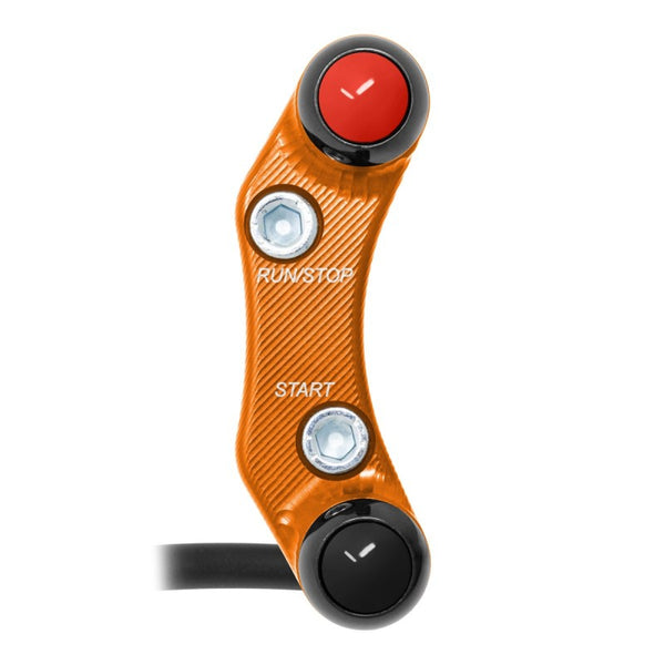 Right Street Handlebar Switch for KTM 990 Duke (Misaligned holes) (Orange) – JP PLDB 048 O