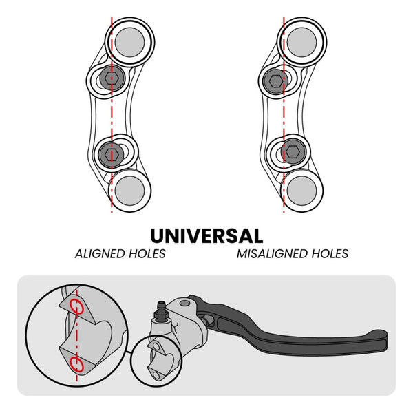 Right Street Handlebar Switch for MV Agusta Brutale 920 (Universal holes) (Red) – JP PD MV002 R