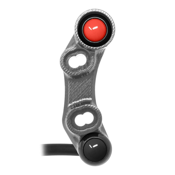 Right Street Handlebar Switch for MV Agusta Brutale 920 (Universal holes) (Titanium) – JP PD MV002 T
