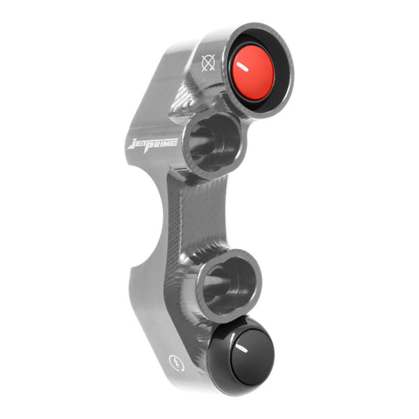 Right Street Handlebar Switch for MV Agusta Brutale 920 (Universal holes) (Titanium) – JP PD MV002 T