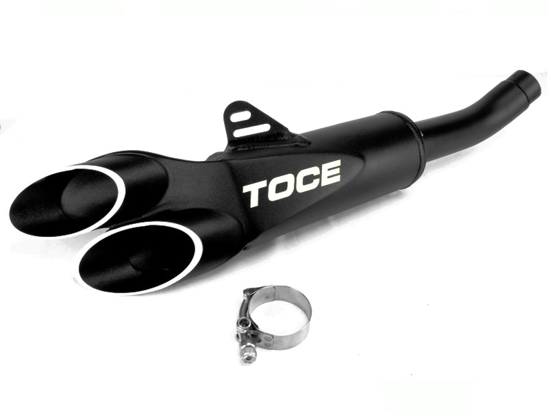 TOCE Razor Tip Decat Exhaust - Triumph Street Triple R RS 765 (17-23)