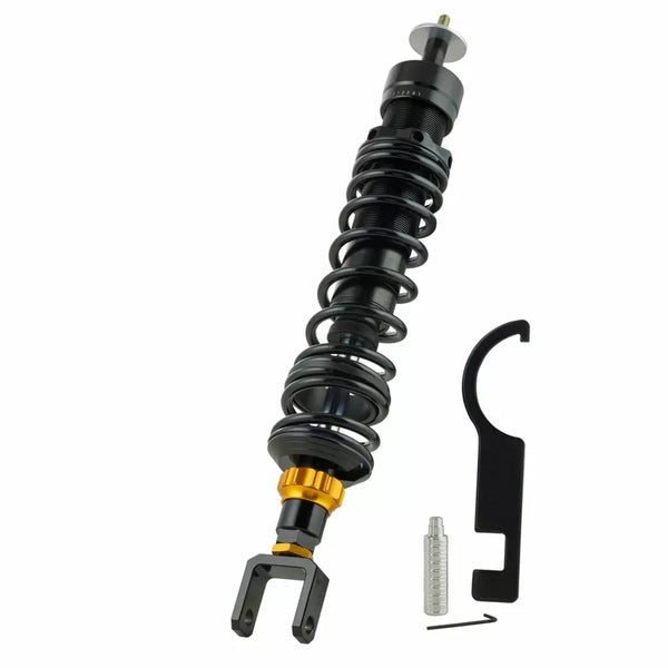 Shock Absorber ZELIONI "Black Edition" rear for Vespa Primavera/Sprint 50ccm 2T/4T ZELSPR06