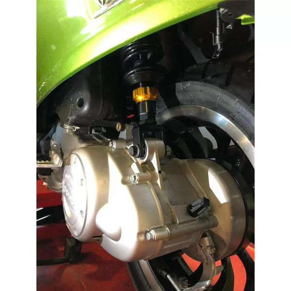 Shock Absorber ZELIONI "Black Edition" rear for Vespa Primavera/Sprint 50ccm 2T/4T ZELSPR06