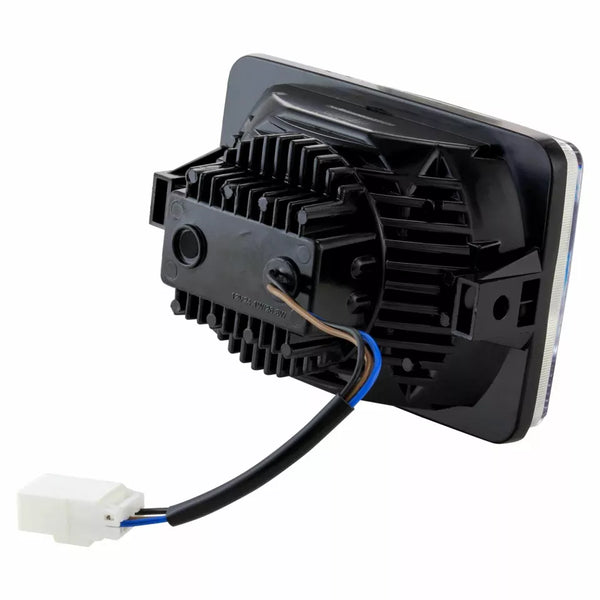 Headlight Unit ZELIONI LED trapezoidal for Vespa S 50-150ccm ZELHL001
