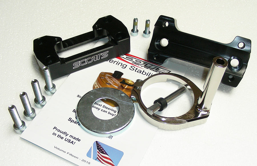 SCOTTS PERFORMANCE Top Mount / Mount Kit Only / with HD Billet Lower Bar Cradle DM-5967-05-WC