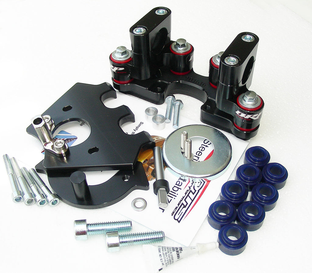 SCOTTS PERFORMANCE SUB Mount / Mount Kit Only / rubber type / using stock triple clamps DM-SUB-3528-02R