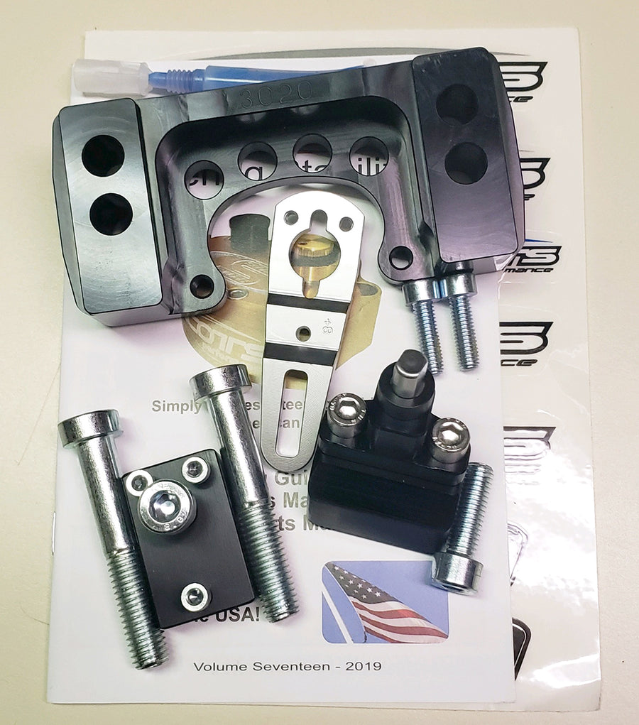 SCOTTS PERFORMANCE SUB Mount / Mount Kit Only / Solid type / using stock triple clamps DM-SUB-3550-01