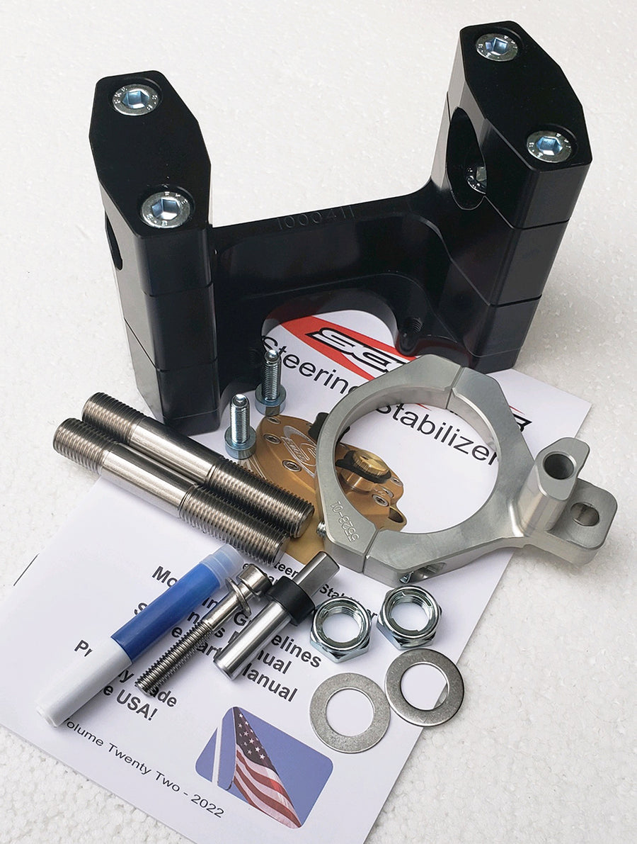 SCOTTS PERFORMANCE SUB Mount / Mount Kit Only / when using stock triple clamp DM-SUB-6235