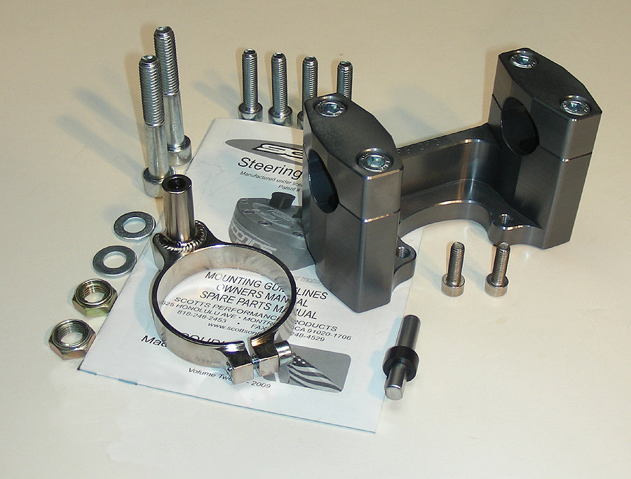 SCOTTS PERFORMANCE SUB Mount / Mount Kit Only / when using stock triple clamps DM-SUB-6236-01