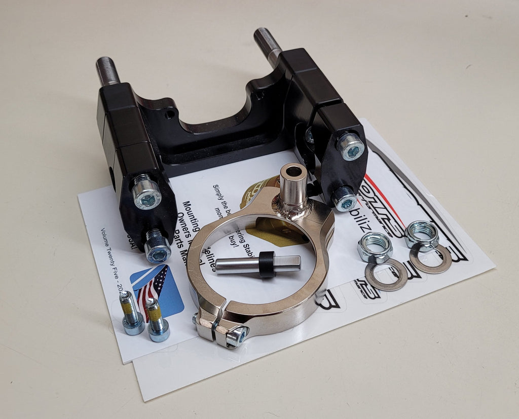 SCOTTS PERFORMANCE SUB Mount / Mount Kit Only / when using stock triple clamps DM-SUB-6725-01