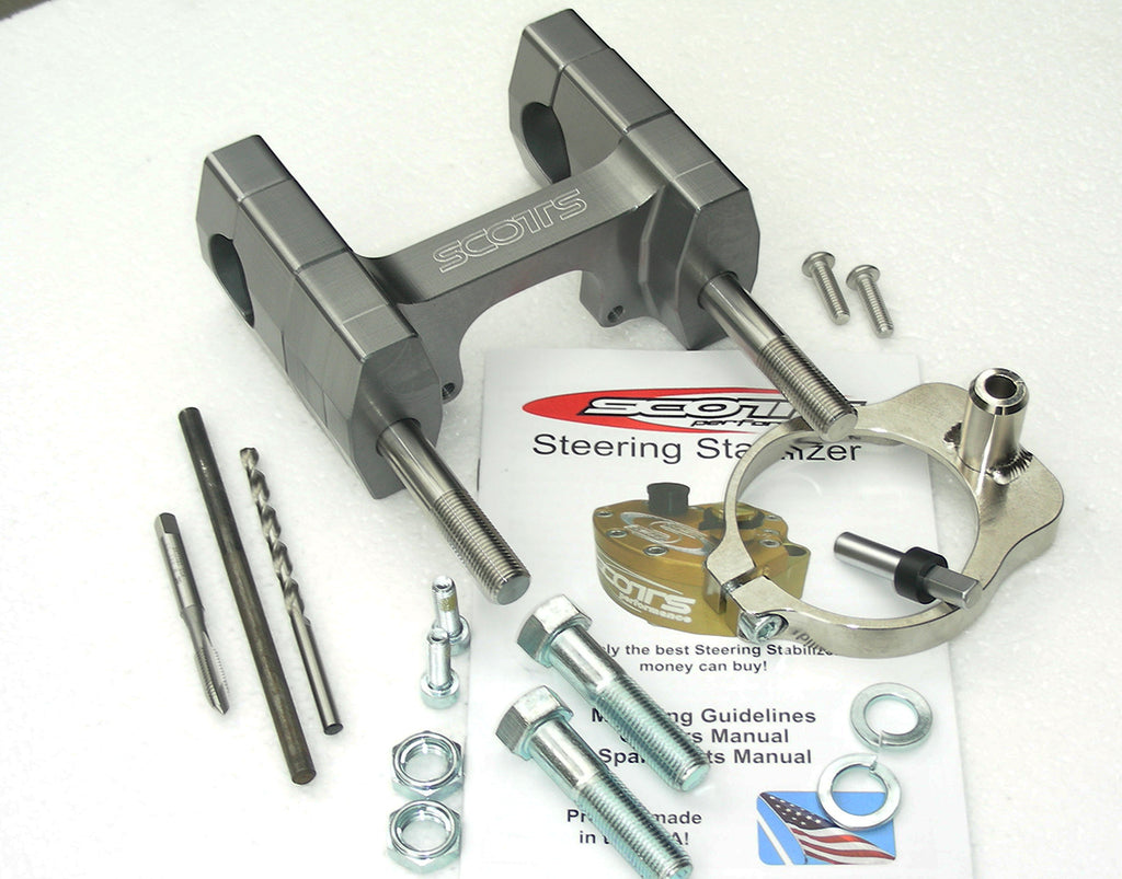 SCOTTS PERFORMANCE SUB Mount / Mount Kit Only / using stock triple clamps DM-SUB-7236-01