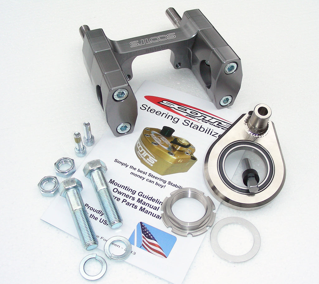 SCOTTS PERFORMANCE SUB Mount / Mount Kit Only / using stock triple clamps DM-SUB-7330-00