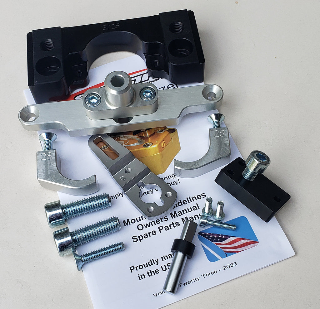 SCOTTS PERFORMANCE SUB Mount / Mount Kit Only / Solid type / when using stock triple clamp DM-SUB-9165-01