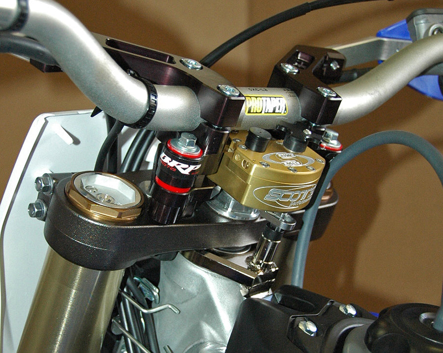 SCOTTS PERFORMANCE SUB Mount / Complete Stabilizer Kit / rubber type / using stock triple clamp DS-SUB-4725-01R