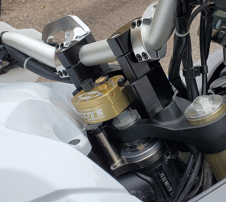 SCOTTS PERFORMANCE SUB Mount / Complete Stabilizer Kit / when using stock triple clamp DS-SUB-5649-01