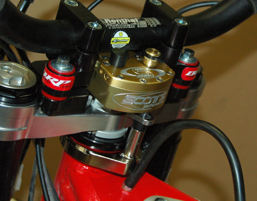 SCOTTS PERFORMANCE SUB Mount / Complete Stabilizer Kit / Rubber type / using stock triple clamps DS-SUB-5928-21R
