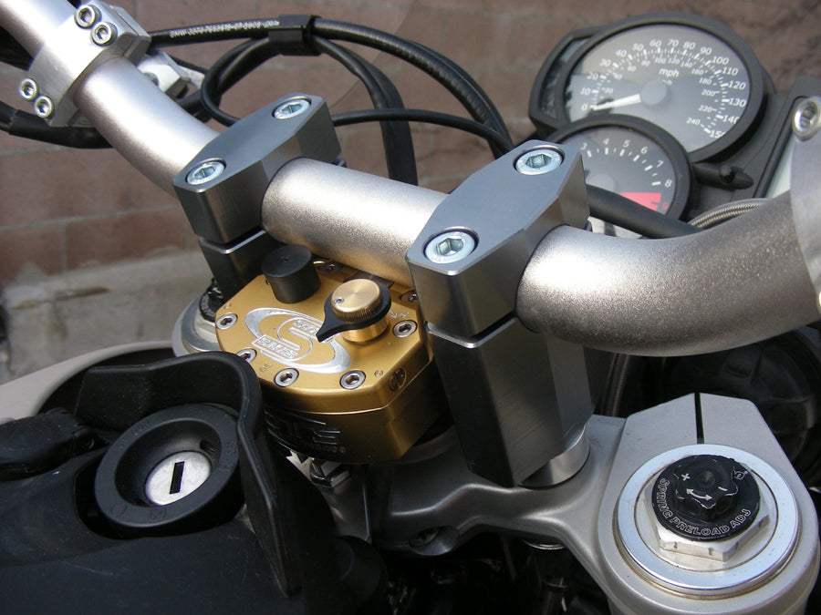 SCOTTS PERFORMANCE SUB Mount / Complete Stabilizer Kit / when using stock triple clamps DS-SUB-6504-27